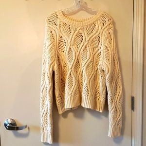 Cable Knit Aran Sweater